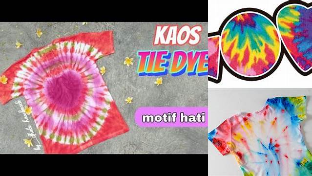 70+ Tie Dye Bentuk Love