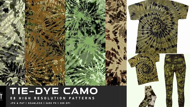 22+ Tie Dye Camo Patterns