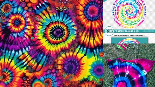 8+ Tie Dye Circle Design