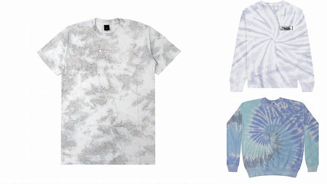 42+ Tie Dye Crewneck Putih