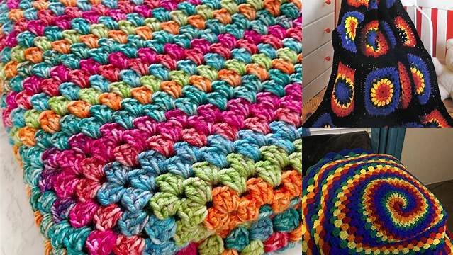 23+ Tie Dye Crochet Blanket Pattern