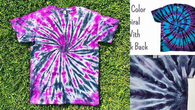 87+ Tie Dye Designs 2 Colors