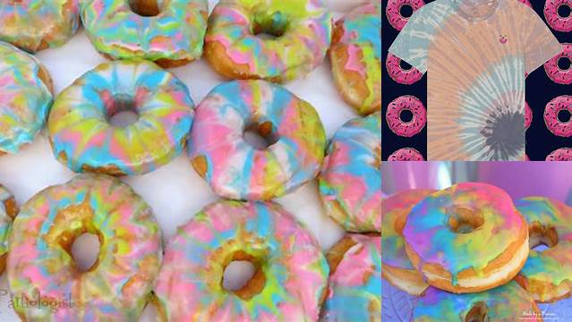 44+ Tie Dye Donut Pattern