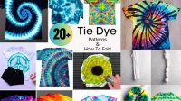 20+ Tie Dye Elastic Patterns