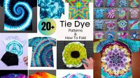 15+ Tie Dye Folding Designs