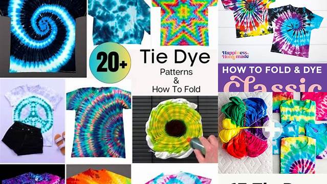 60+ Tie Dye Folding Pattern Instructions