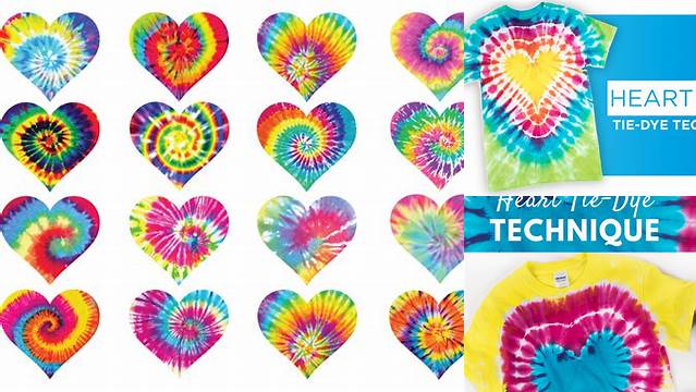 9+ Tie Dye Folding Techniques Heart