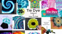 94+ Tie Dye Folding Techniques With Pictures Bandana