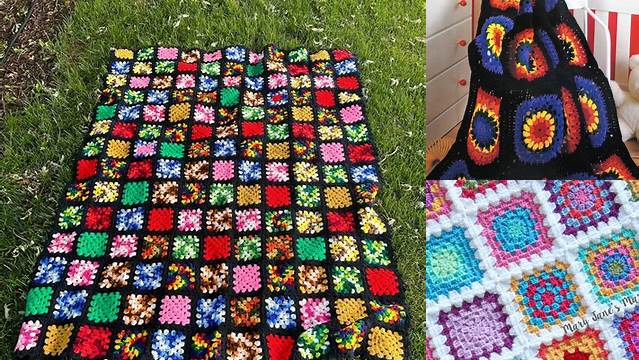 74+ Tie Dye Granny Square