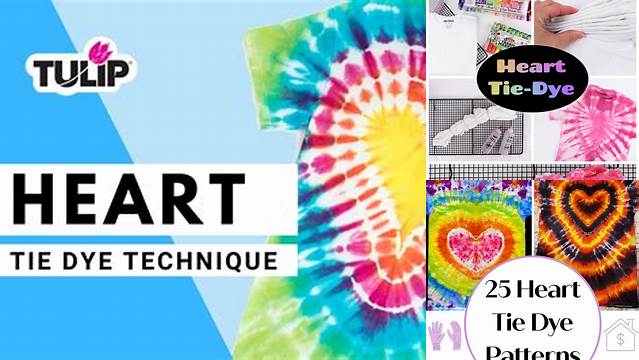 37+ Tie Dye Heart Patterns Step By Step