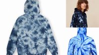 72+ Tie Dye Hoodie Navy