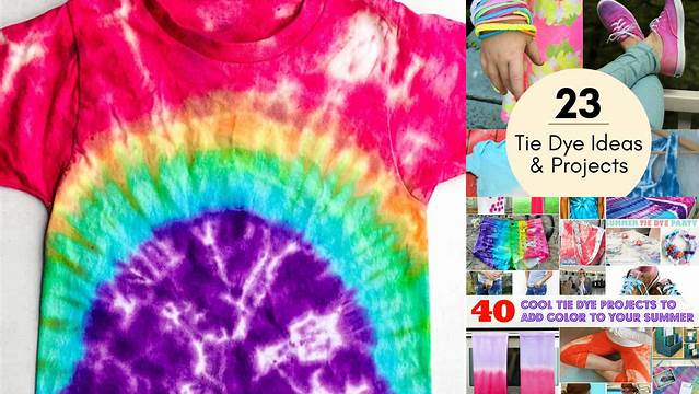 63+ Tie Dye Ideas Other Than Shirts