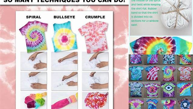 4+ Tie Dye Instructions For Kids