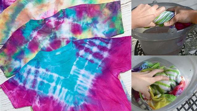 49+ Tie Dye Instructions Vinegar