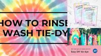 14+ Tie Dye Instructions Washing