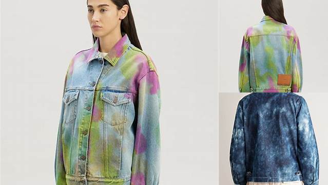 69+ Tie Dye Jaket Jeans