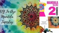 64+ Tie Dye Mandala Tutorial