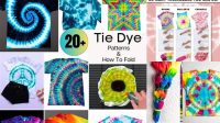 60+ Tie Dye Methods Designs