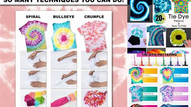 61+ Tie Dye Methods Instructions