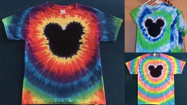 31+ Tie Dye Mickey Pattern