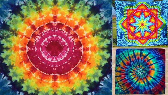 8+ Tie Dye Motif Mandala