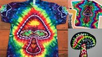 30+ Tie Dye Mushroom Pattern