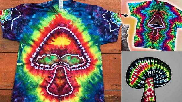 30+ Tie Dye Mushroom Pattern