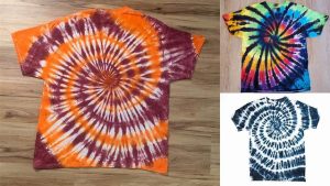 9+ Tie Dye One Color Spiral