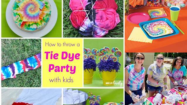 55+ Tie Dye Party Ideas For Adults