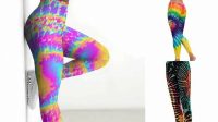 93+ Tie Dye Pattern Leggings