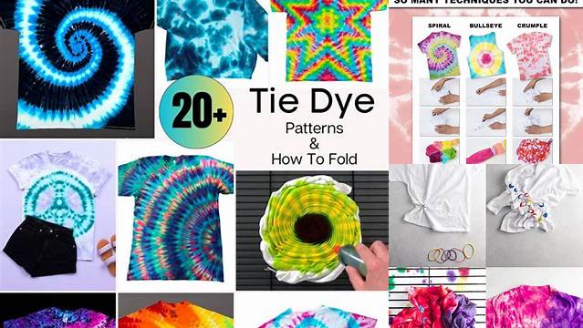 85+ Tie Dye Pattern Methods