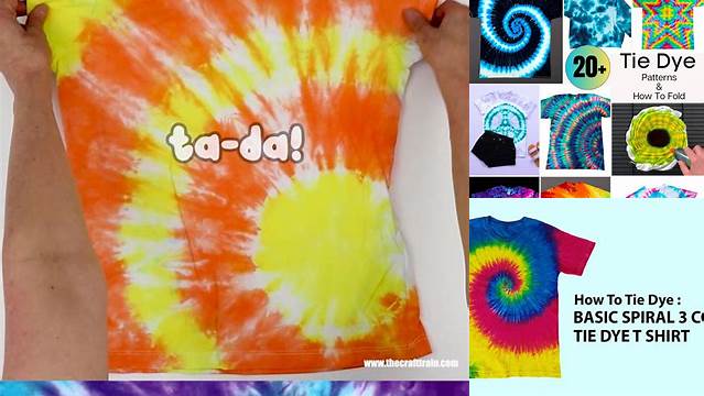 84+ Tie Dye Patterns 3 Colors