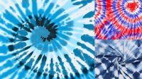 12+ Tie Dye Patterns Blue And White