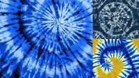 5+ Tie Dye Patterns Blue