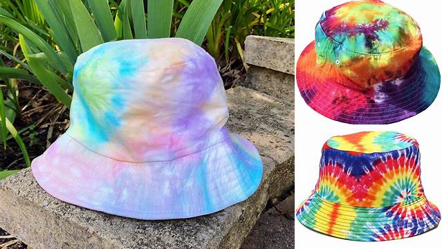 23+ Tie Dye Patterns Bucket Hat