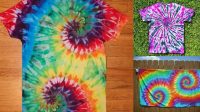 91+ Tie Dye Patterns Double Spiral