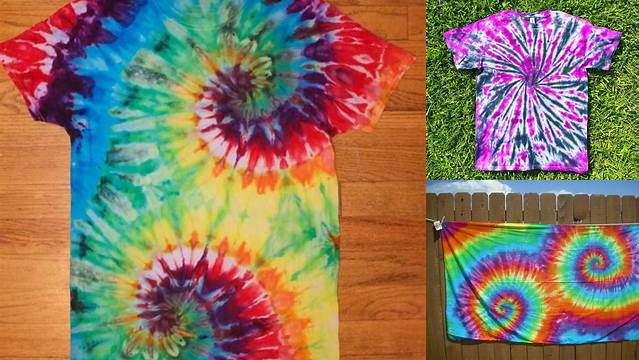 91+ Tie Dye Patterns Double Spiral