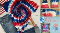 27+ Tie Dye Patterns For 4th Of July