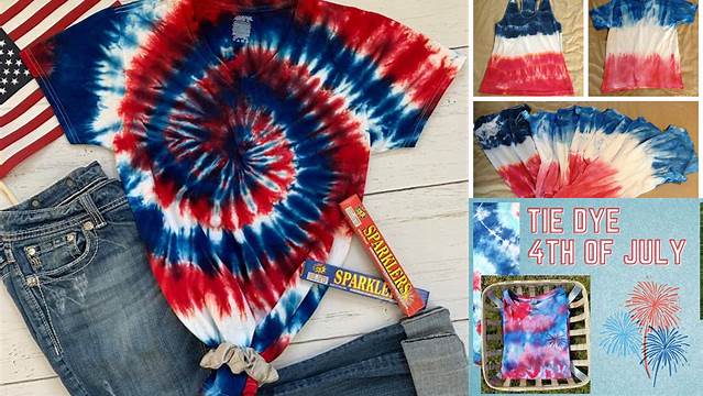 27+ Tie Dye Patterns For 4th Of July