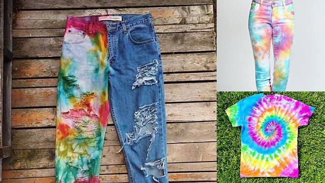 20+ Tie Dye Patterns For Jeans