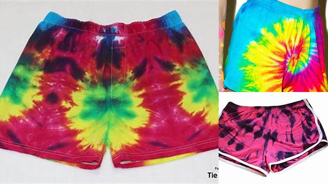 12+ Tie Dye Patterns For Shorts