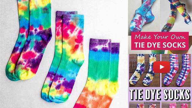 66+ Tie Dye Patterns For Socks