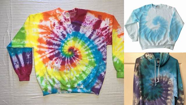 54+ Tie Dye Patterns For Sweatshirts