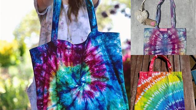 31+ Tie Dye Patterns For Tote Bags