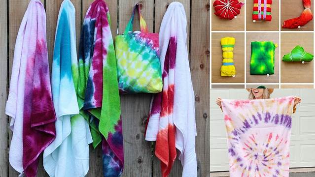 16+ Tie Dye Patterns For Towels