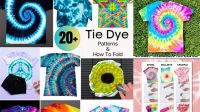 98+ Tie Dye Patterns Instructions Step By Step