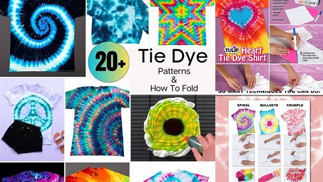 63+ Tie Dye Patterns Instructions With Pictures