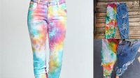 85+ Tie Dye Patterns Jeans