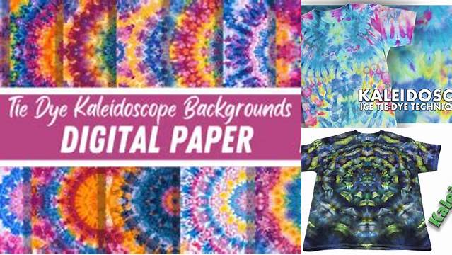 69+ Tie Dye Patterns Kaleidoscope