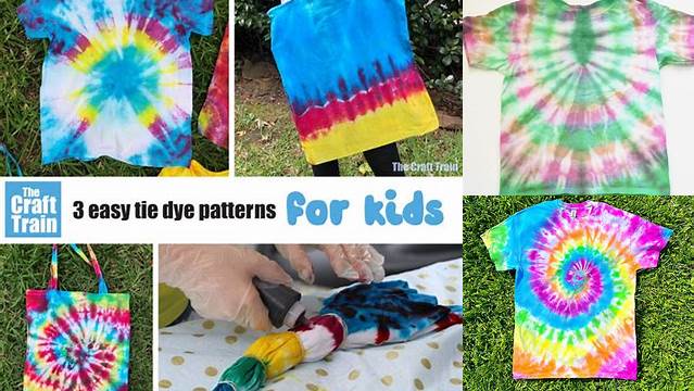 84+ Tie Dye Patterns Kids